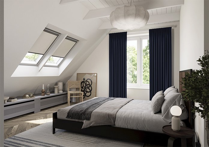 Norleigh, Indigo - Made to Measure Curtains - Image 7